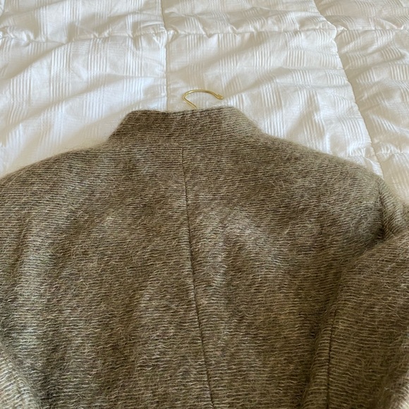Ann Freedberg Designer Long Olive Green Mohair Jacket -Rebecca Jacket-Like New💚 - Picture 15 of 16